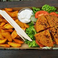 Dr. Carrrot plate at Las Vegan's - Miamor Rómaim in Budapest