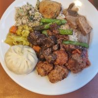 Buffet at Tsan The Restaurante Natural in Florianopolis