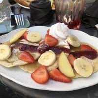Pancakes at Un Piano dans la Théière in La Rochelle