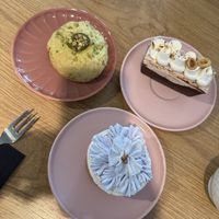 Lovely cakes all vegan!  at Un Piano dans la Théière in La Rochelle