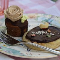 Dessert at Un Piano dans la Théière in La Rochelle