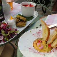 Starter at Un Piano dans la Théière in La Rochelle