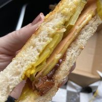 Ploughmans Toastie   at Pom Pom - Adam & Eve Jr in Bendigo