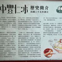 Shop history at Yī Zhōng Fēng Rén Bīng 一中豐仁冰 in Taichung