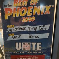 Vote for Jupiter Rings at Jupiter Rings Wings & More in Phoenix