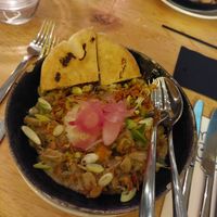 Jackfruit curry at Maggie Blue in Alphen Aan Den Rijn