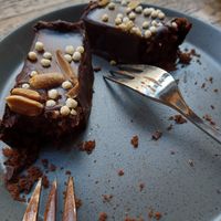 Chocolate bar to die for at WAY Specialty Coffee Roasters in Ghent