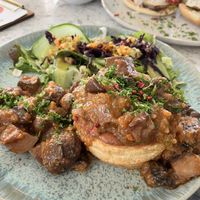 Mushroom Bourguignon  at Beetschwester in Muenster