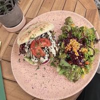 Shawarma Kebap with small side salad (14,50€)  at Beetschwester in Muenster