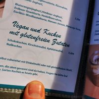 Wechselnde vegane kuchen at Kaffeetasse in Buehl