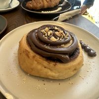 Vegan chocolate roll  at Debby's Good Veggie Food in Barcelona