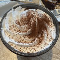 Hot chocolate (Spanish style, thick & rich)  at Debby's Good Veggie Food in Barcelona