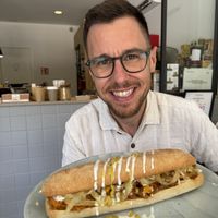   at Debby's Good Veggie Food in Barcelona