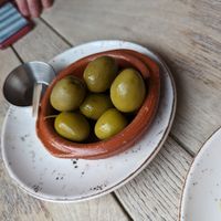 Gordal olives at The Punter in Oxford