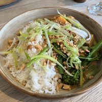 Cashew, sweet potato and coconut curry  at The Punter in Oxford