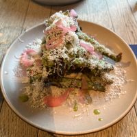 Broccoli tempura. Amazing    at The Punter in Oxford