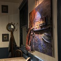 The 3D art!  at The Punter in Oxford