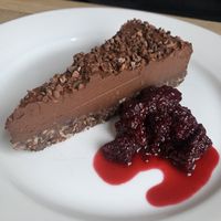 Chocolate mouse cake  at The Punter in Oxford