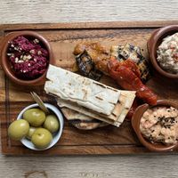 Mezze plate for 1 at The Punter in Oxford