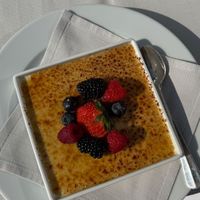 Crème Brulée  at Marina in Ascona