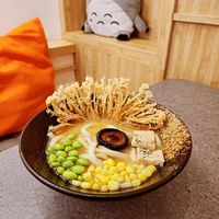 Everything Noodle with udon and miso at Kinkitsuya in Jakarta