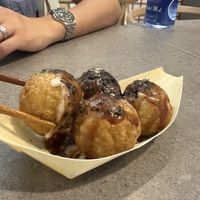 Yummy fried ball available only on weekends and holidays  at Kinkitsuya in Jakarta