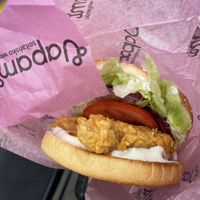 Buddha burger   at Uapami in Warsaw