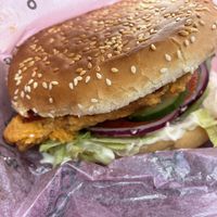 BBQ burger  at Uapami in Warsaw