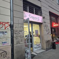 Outside at Uapami in Warsaw