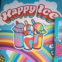 Iniside at Happy Ice in Los Angeles
