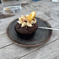 Carrotcake not bad  at Havenpaviljoen Wad Anderz in Schiermonnikoog