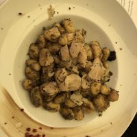 Truffle gnocchi vegan  at Veritas  in Pula
