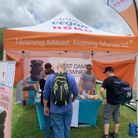 Lancaster Vegfest 2025 Tent at Bitchy Vegan Homo in Cleveland