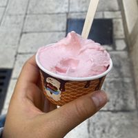 Peach-rose at Gelateria Emiliana in Split