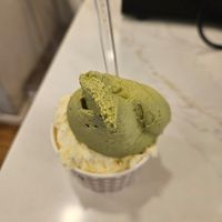 Vanilla and pistachio at Gelateria Emiliana in Split