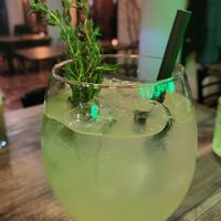 Rosemary Fizz Spritz at The Botanist in Warsaw