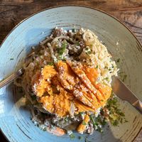 Vegan carbonara   at The Botanist in Warsaw