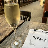 Prosecco at The Botanist in Warsaw