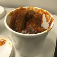 Weekend Special: Curry Wurst [£5.50] at Vx in North London