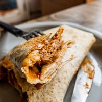 Steak Wrap at Vx in North London