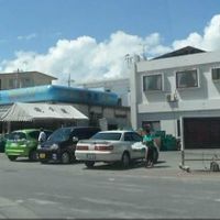 Outside at Ryuseika Farmer's Market in Okinawa