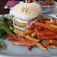 vegan burger at Mary's Irish Pub  in Kortrijk