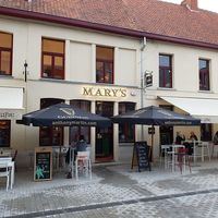 front + terrace at Mary's Irish Pub  in Kortrijk