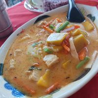 Pumpkin curry at Two Sisters in Pai
