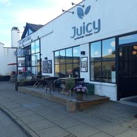 Outside at Juicy Skagen in Skagen