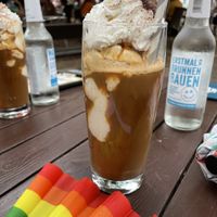 Veganer Eiskaffee  at Cafe Riptide in Braunschweig