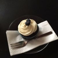 Vegan cupcake at Cafe Riptide in Braunschweig