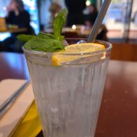 Homemade lemonade at Steamy Windows in Ghent