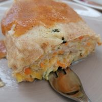 Vegan vegetable štruklji at Moji Struklji - My Dumplings of Slovenia in Ljubljana