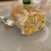 Vegetable dumpling at Moji Struklji - My Dumplings of Slovenia in Ljubljana